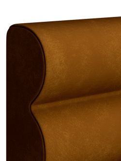 TEMPUR® Arc™ Adjustable Disc Vectra Upholstered Bed Frame, Super King Size - view 2, Gold