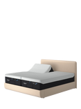 TEMPUR® Arc™ Adjustable Disc Upholstered Bed Frame, Super King Size, Sand