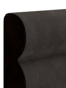 TEMPUR® Arc™ Adjustable Disc Vectra Upholstered Bed Frame, King Size - view 2, Dark Grey