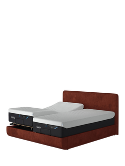 TEMPUR® Arc™ Adjustable Disc Upholstered Bed Frame, King Size - view 2, Copper