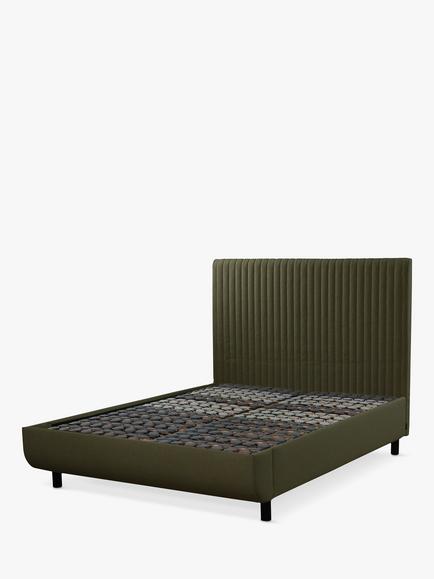 TEMPUR® Arc™ Static Disc Vertical Upholstered Bed Frame, Super King Size, Dark Grey