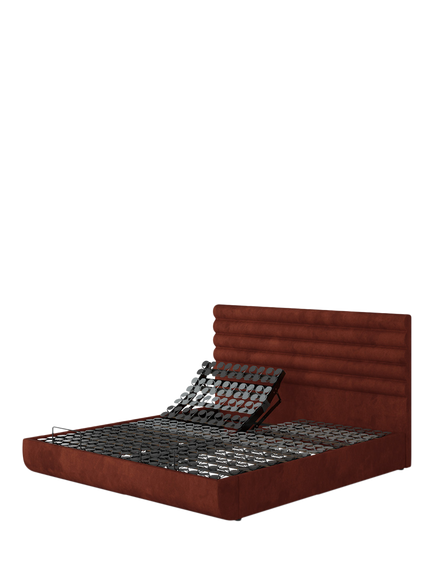 TEMPUR® Arc™ Adjustable Disc Vectra Upholstered Bed Frame, Super King Size, Copper