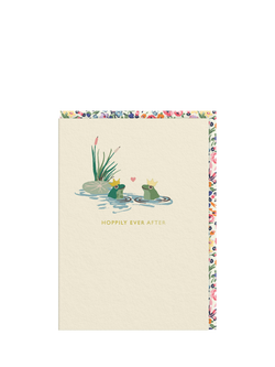 Ohh Deer Hoppily Ever After Engagement Card, Multi