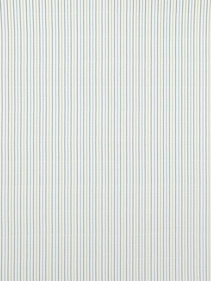 Laura Ashley Candy Stripe Furnishing Fabric, Newport Blue