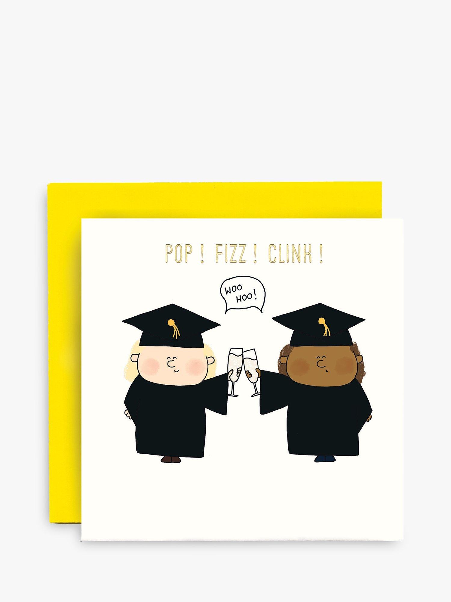 Susan O'Hanlon Toast Graduation Card