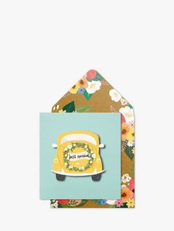 Tache Crafts Just Married Wedding Card, Multi