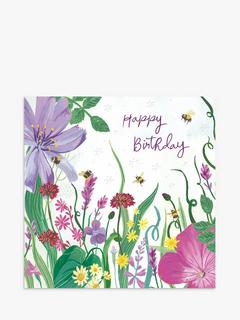 Woodmansterne Bees And Lavender Birthday Card