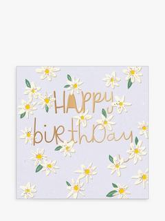 Cardmix Daisy Design Birthday Card
