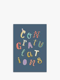Woodmansterne Congratulations Texts Greeting Card, Multi