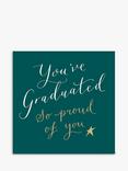 Woodmansterne Calligraphy Graduation Card