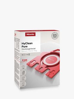 Miele FJM HyClean Pure Vacuum Cleaner Bags, Pack of 4 - view 2, Multi