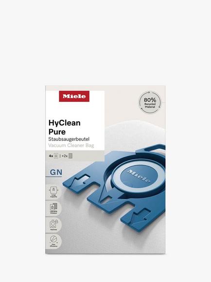 Miele GN HyClean Pure Vacuum Cleaner Bags, Pack of 4, Multi