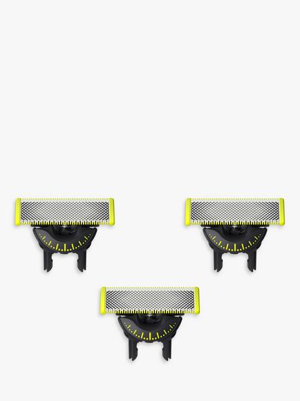 Philips QP430/50 OneBlade 360 Replacement Blades for Face, Pack of 3, Multi, Multi