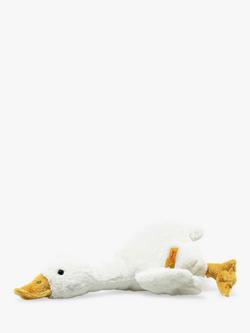 Steiff Gilda Goose Plush Soft Toy, White