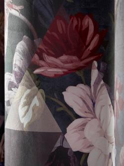 Graham & Brown Timepiece Pair Lined Eyelet Curtains, Amethyst - view 2, Amethyst