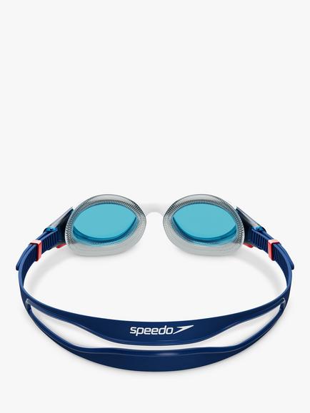 Speedo Biofuse 2.0 Swimming Goggles - view 2, Blue/White/Red