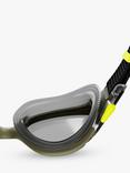 Speedo Biofuse 2.0 Swimming Goggles, Green/Hyper/Smoke