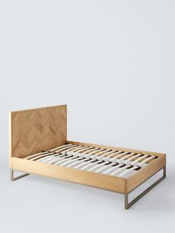 John Lewis Estate Bed Frame, King Size, Natural, Oak