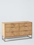 John Lewis Estate 3+3 Drawer Chest, Natural