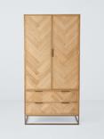 John Lewis Estate Double Wardrobe, Oak