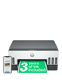 HP Smart Tank 7005 All-in-One Wireless Printer, Light Basalt, Light Basalt
