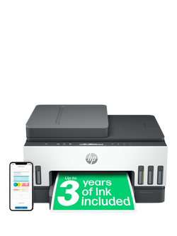 HP Smart Tank 7305 All-in-One Wireless Printer, Light Basalt, Light Basalt