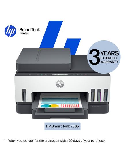 HP Smart Tank 7305 All-in-One Wireless Printer, Light Basalt - view 2, Light Basalt