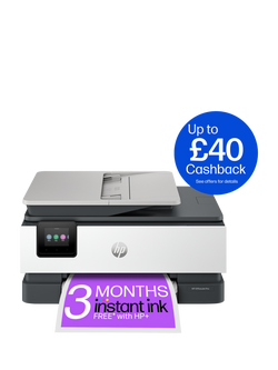 HP OfficeJet Pro 8122e All-in-One Wireless Printer with Touch Screen, HP+ Enabled & HP Instant Ink Compatible, Light Cement - view 2, Light Cement