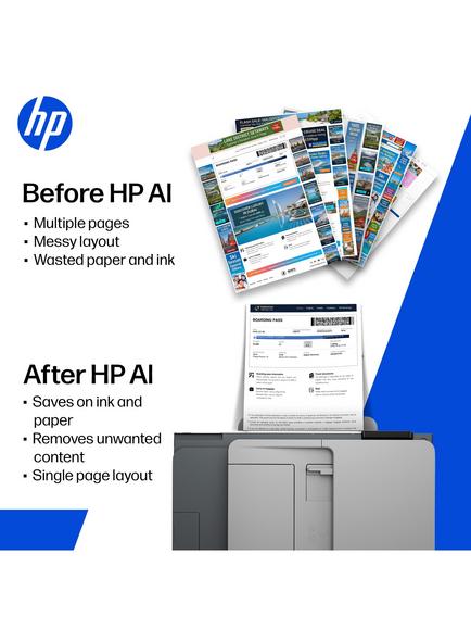 HP OfficeJet Pro 8132e All-in-One Wireless Printer with Touch Screen, HP+ Enabled & HP Instant Ink Compatible, Light Cement - view 2, Light Cement