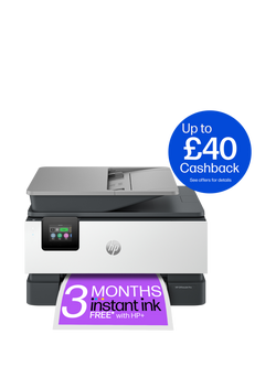 HP OfficeJet Pro 9120e All-in-One Wireless Printer & Fax Machine with Touch Screen, HP+ Enabled & HP Instant Ink Compatible, Cement - view 2, Cement