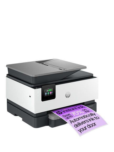 HP OfficeJet Pro 9120e All-in-One Wireless Printer & Fax Machine with Touch Screen, HP+ Enabled & HP Instant Ink Compatible, Cement - view 2, Cement