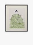 John Lewis La Poire 'Green Dress' Framed Print & Mount, 62 x 52cm, Green