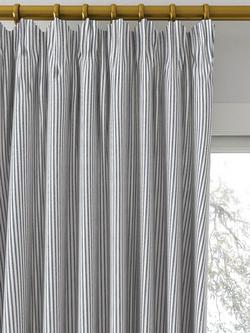 Clarke & Clarke Sutton Made to Measure Curtains or Roman Blind, Navy - view 2, Navy