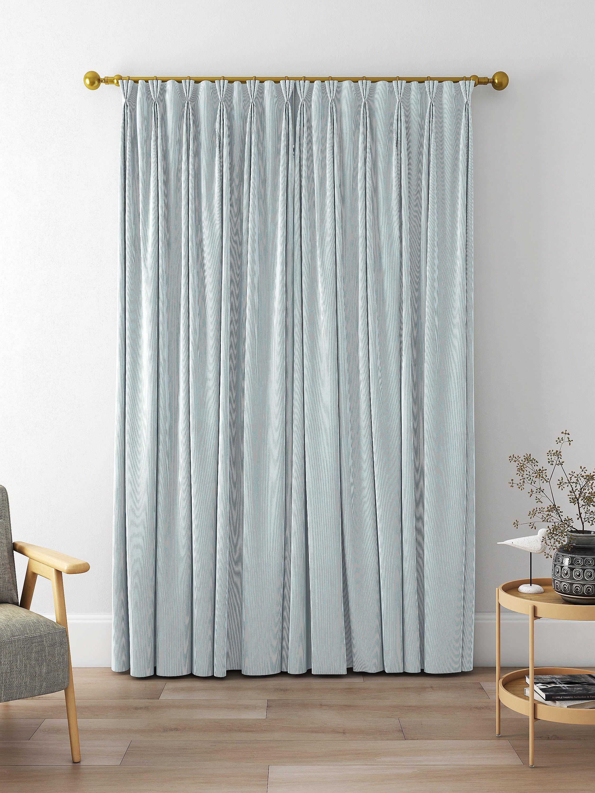 Clarke & Clarke Breton Made to Measure Curtains, Chambray