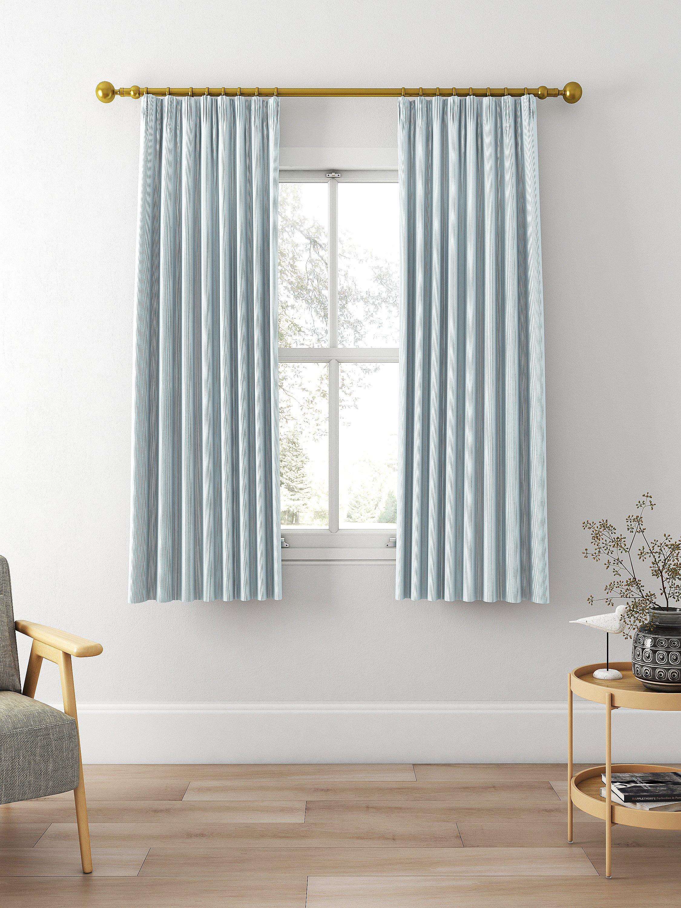 Clarke & Clarke Breton Made to Measure Curtains, Chambray