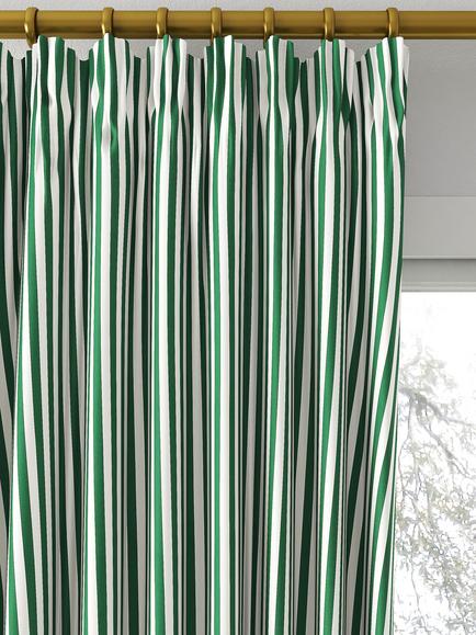 Clarke & Clarke Portland Made to Measure Curtains or Roman Blind, Racing Green - view 2, Racing Green