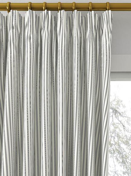 Clarke & Clarke Edison Made to Measure Curtains or Roman Blind, Denim - view 2, Denim