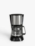 John Lewis Drip Coffee Machine, Black