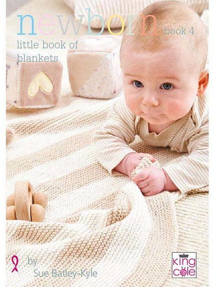 King Cole Newborn Little Book of Blankets, Book 4, Multi