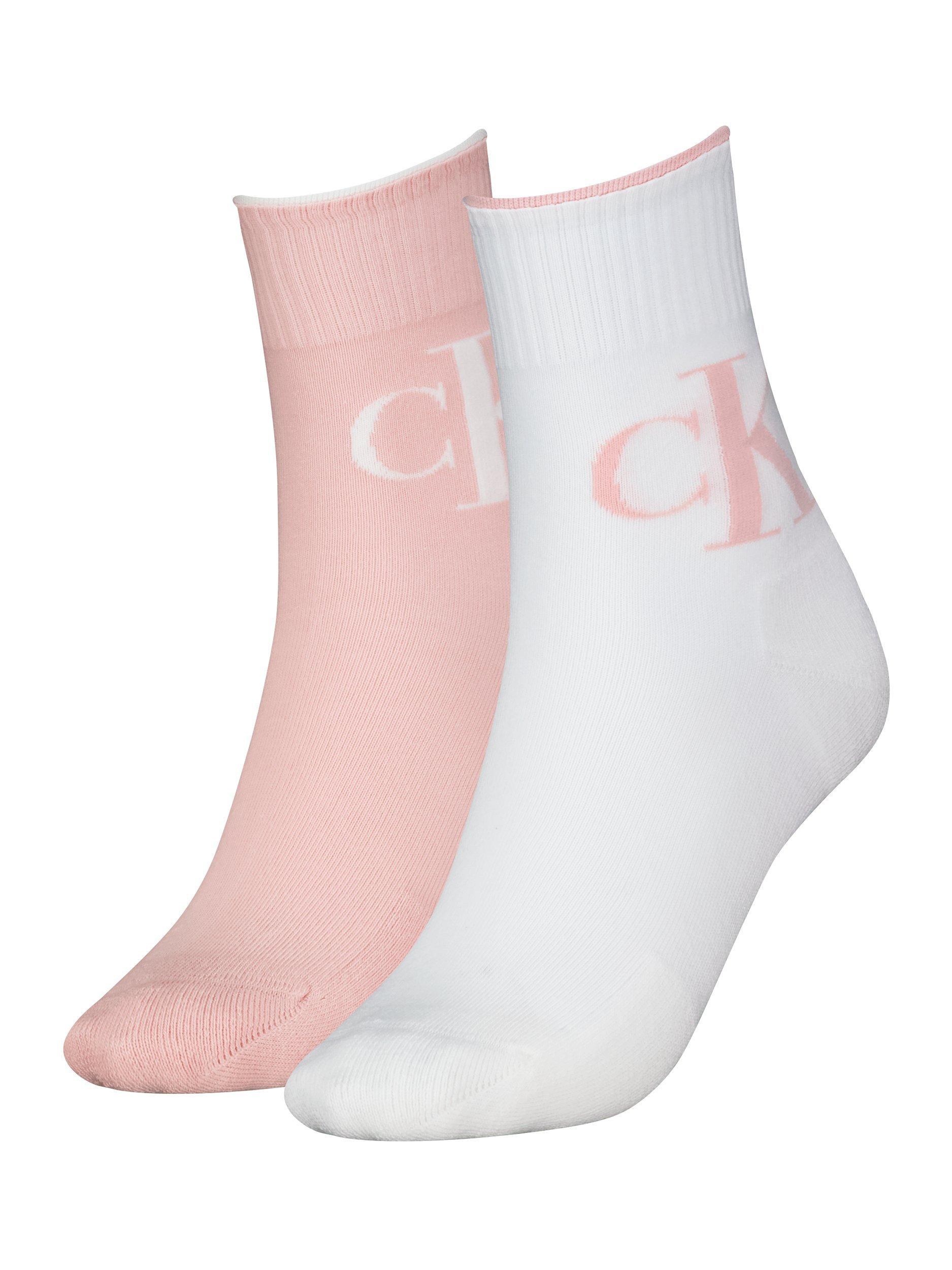 Calvin Klein Logo Socks, Pack of 2