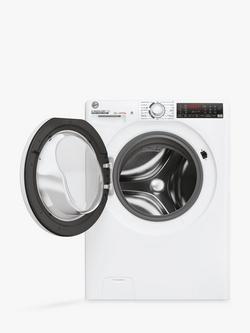 Hoover H3DPS6966TAM6-80 Freestanding Washer Dryer, 9kg/6kg Load, 1600rpm Spin, White - view 2, White
