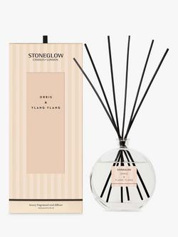 Stoneglow Orris & Ylang Ylang Reed Diffuser, 460ml, Cream
