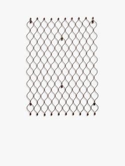 Ivyline Honeycomb Garden Wall Trellis, 100 x 78cm, Bronze