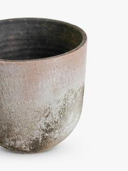 Ivyline Albero Ceramic Indoor Plant Pot, 28cm, Natural - view 2, Natural