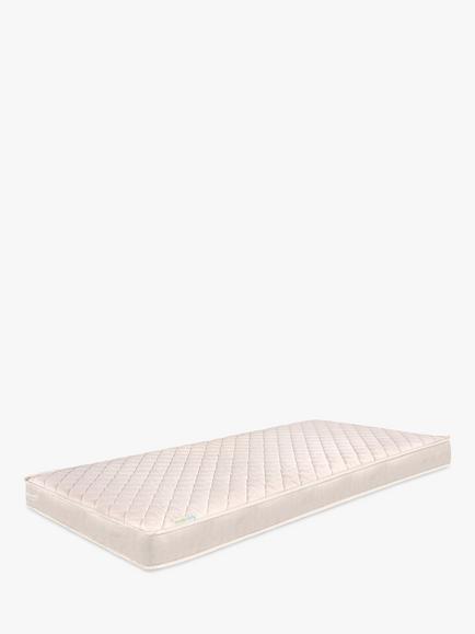 Kub Care Natural Coir Cot Mattress, 120 x 60cm, White