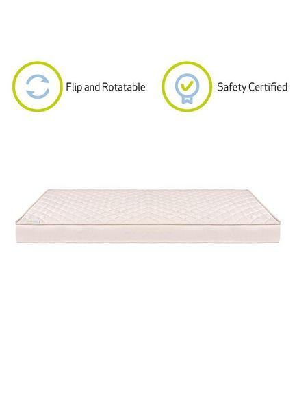 Kub Care Natural Coir Cot Mattress, 120 x 60cm - view 2, White