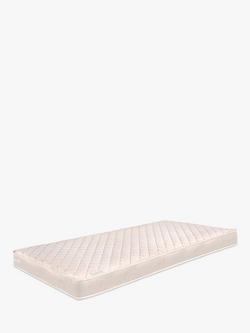 Kub Natural Pocket Spring Cot Mattress, Cream, 120 x 60cm, White