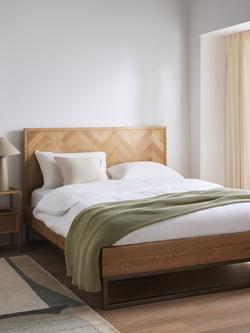 John Lewis Estate Bed Frame, King Size, Natural - view 2, Oak