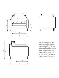 John Lewis Draper II Armchair - view 2, 