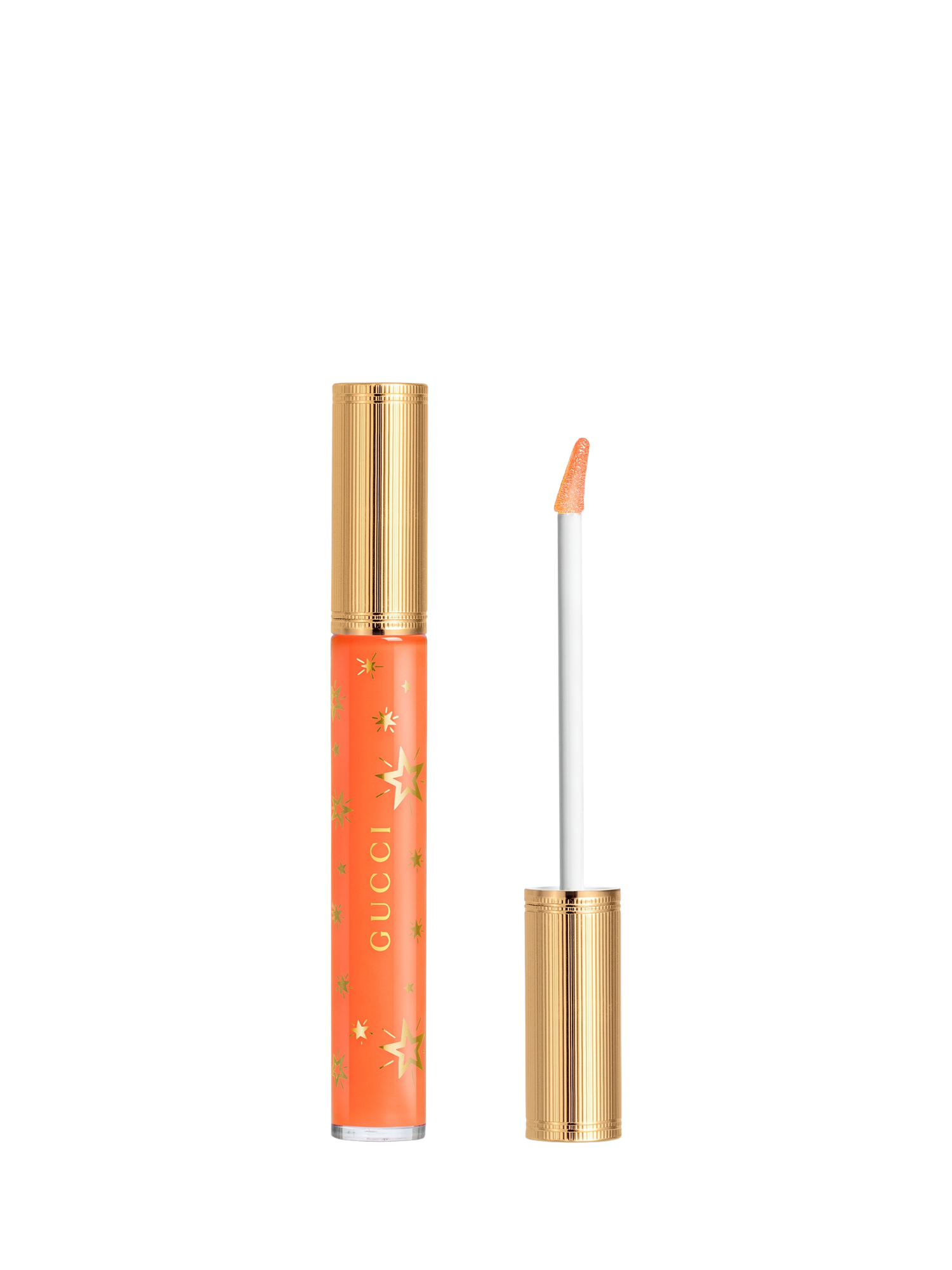 Product image 1 of 8, which shows Gucci Gloss à Lèvres Plumping Lip Gloss, 314 Sadie Coral